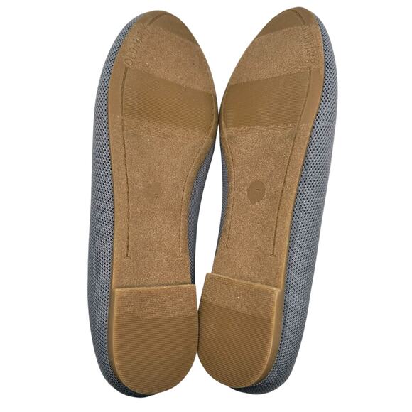 Old Navy Women‎ Baby Blue Knit Almond Toe Ballet Flats Size 7 - Picture 8 of 10